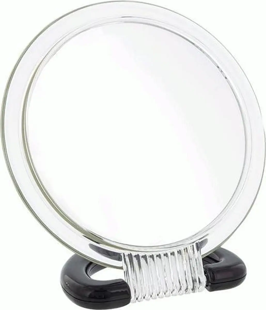 Wenko Cosmeticaspiegel 13cm - Zilver/Zwart