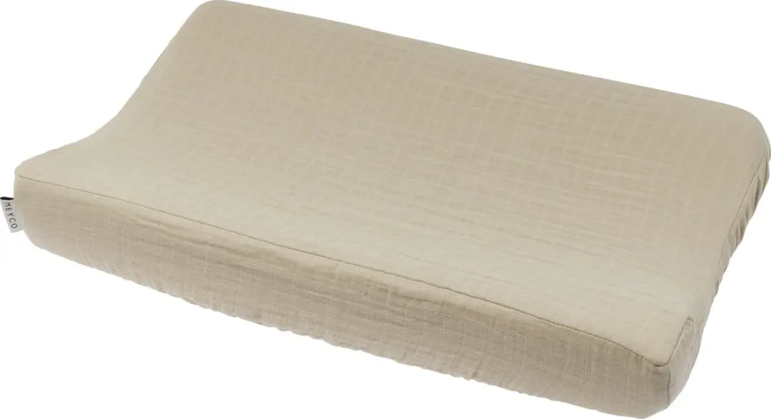 Meyco Baby Uni Aankleedkussenhoes Sand 50x70cm
