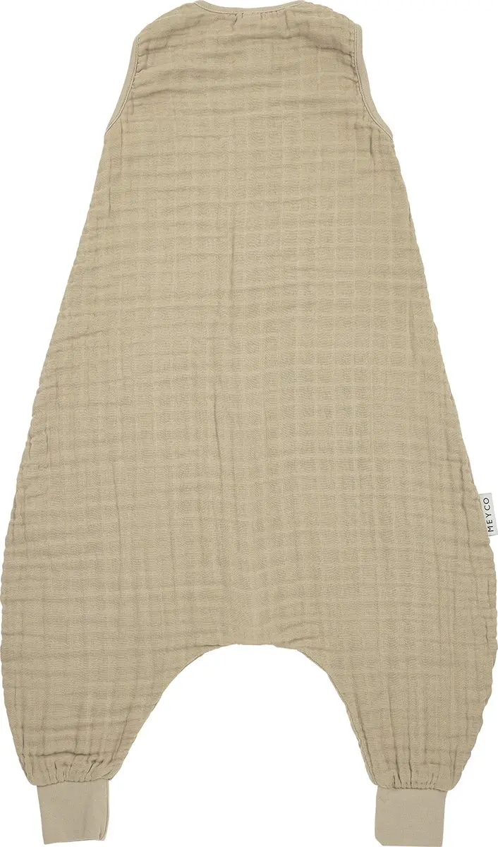 Meyco Baby Uni Zomer Slaapoverall Jumper Sand 104cm