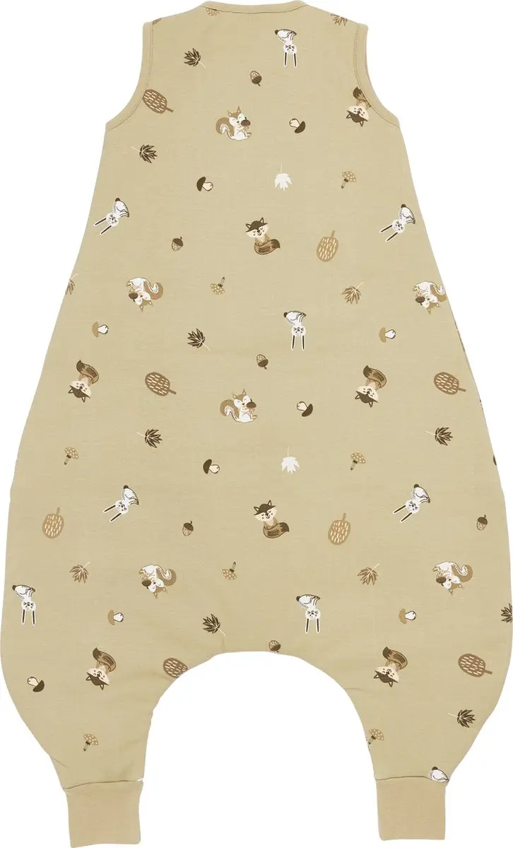 Meyco Baby Slaapzak Winter Forest Animals Jumper - 92cm - Sand