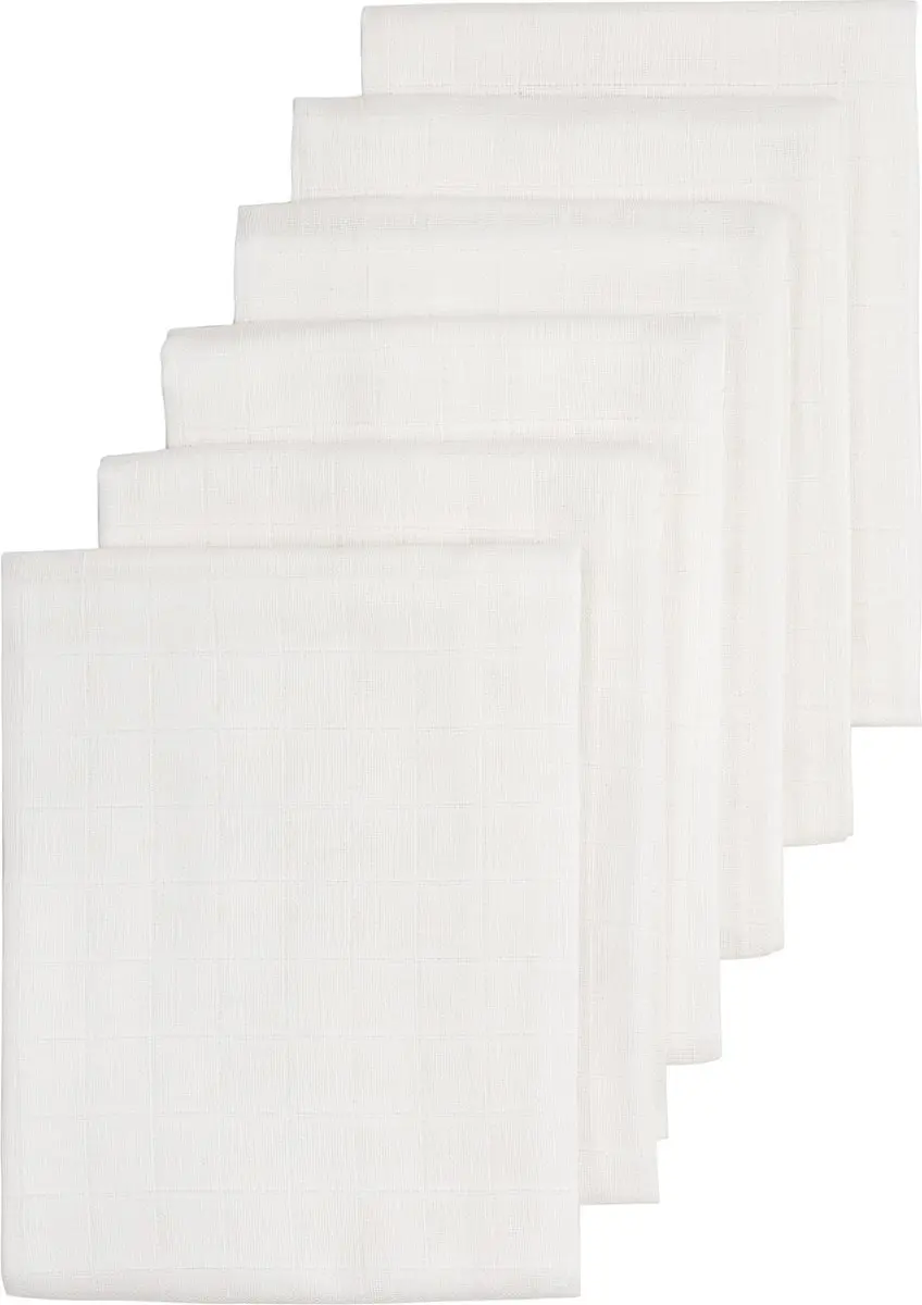 Meyco Baby Uni Hydrofiele Doeken 6 Stuks