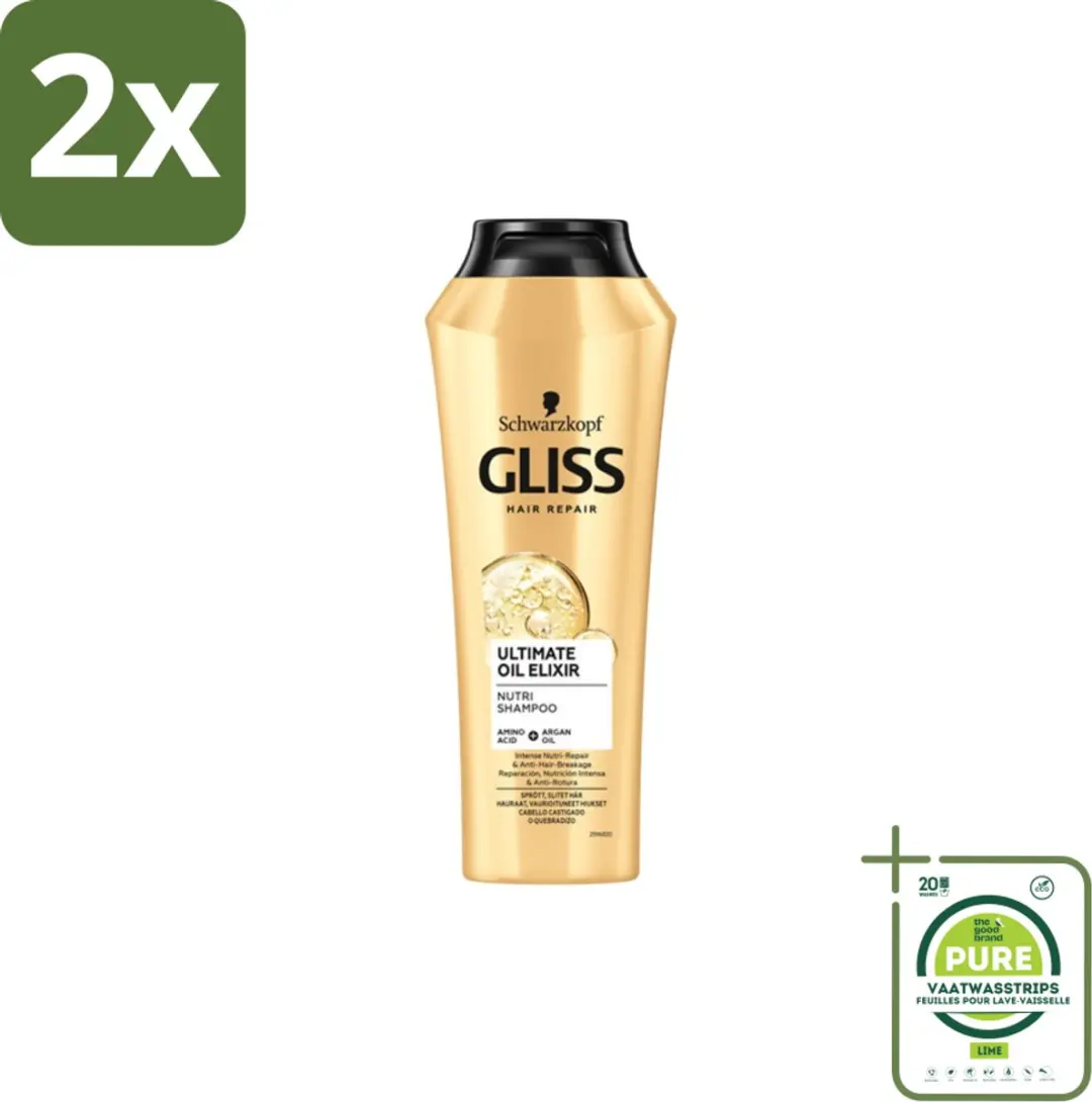 Gliss Kur Ultimate Oil Elixir Shampoo 500ml