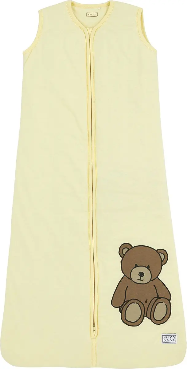 Meyco Baby Slaapzak Winter Teddy Bear - 2 Stuks - 90cm