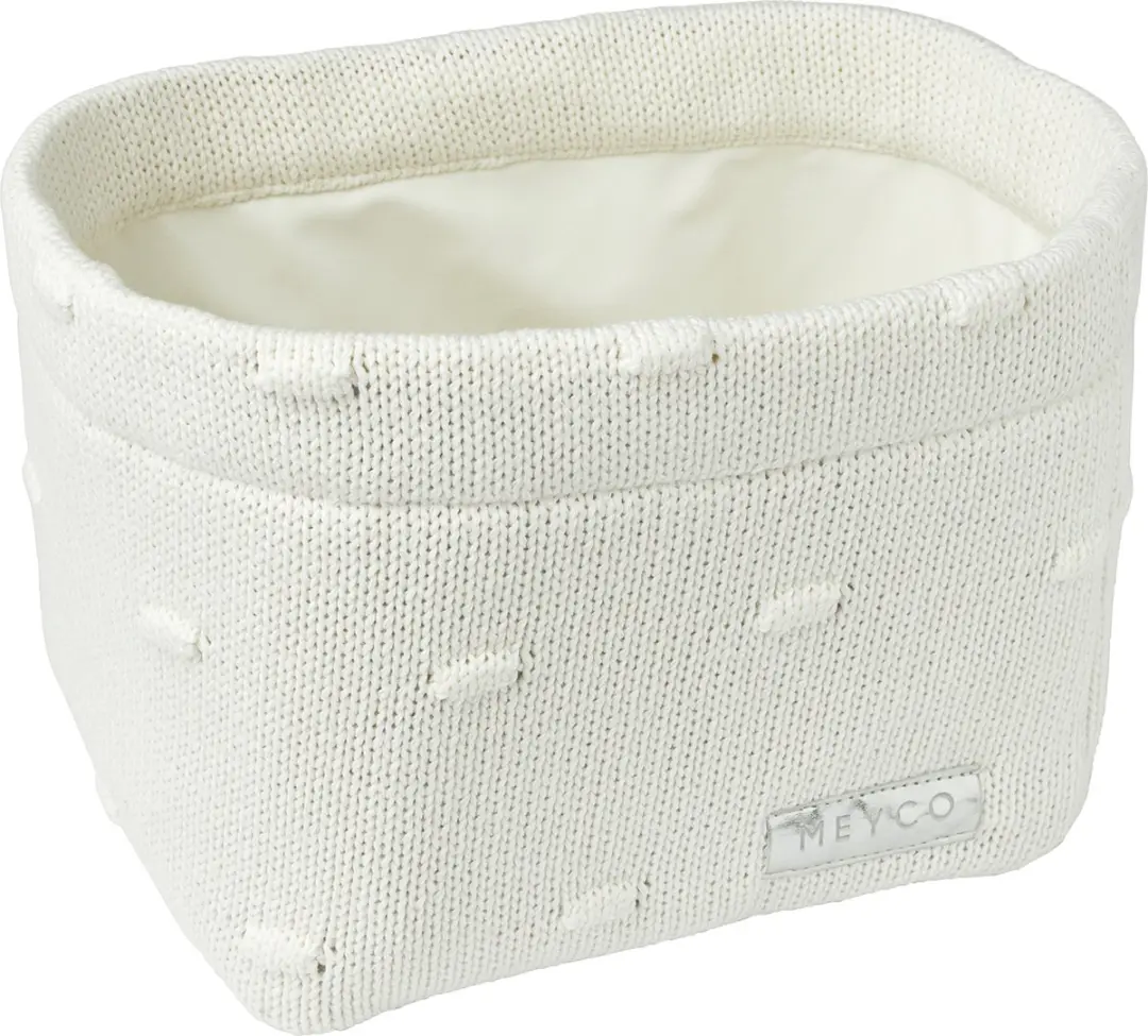 Meyco Baby Knots Commodemandje - Offwhite - 5L - afbeelding 6 van 6