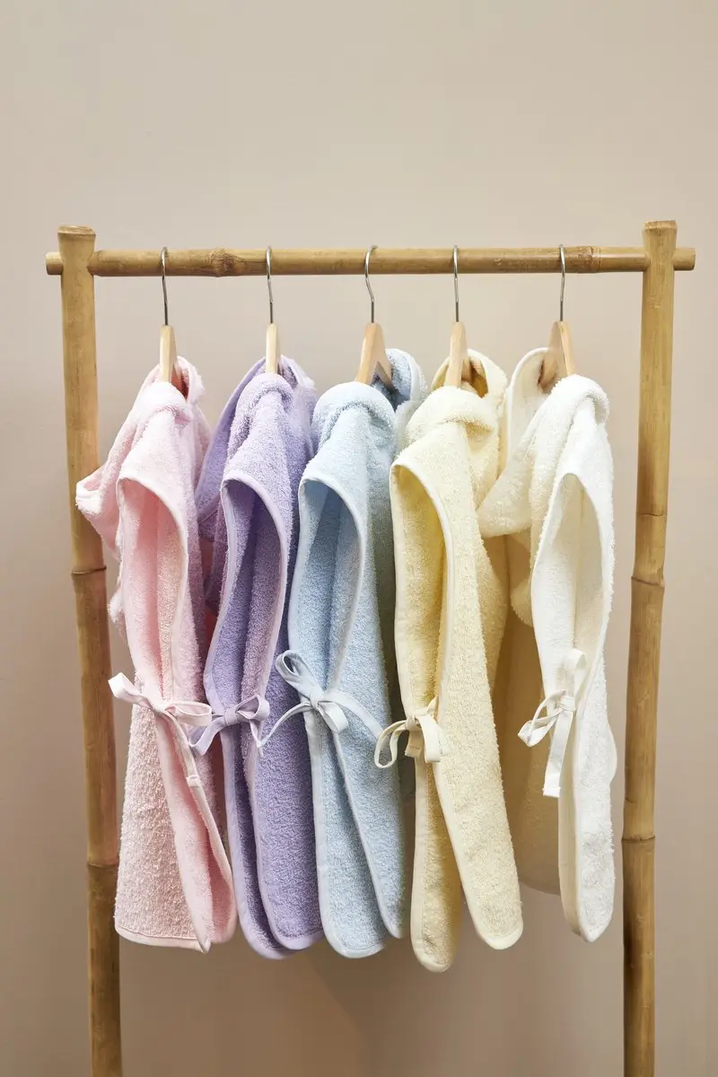 Meyco Baby Uni Badponcho - Offwhite