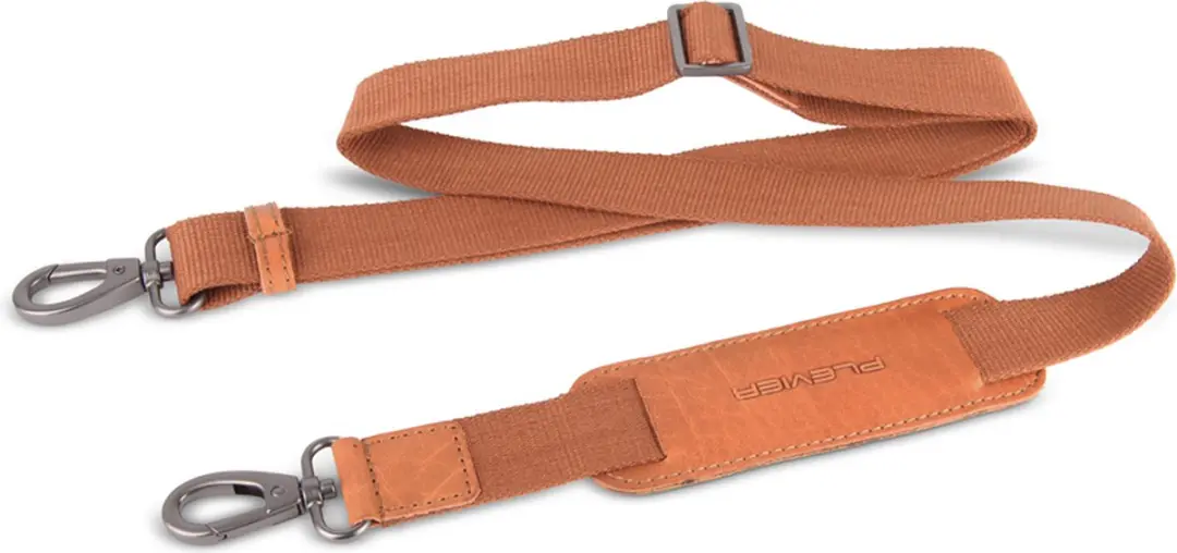 Plevier Onyx laptoptas 17-17.3 inch cognac.
