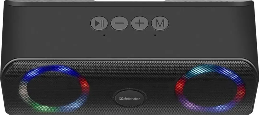 Defender Q1 65301 Draagbare Bluetooth-luidspreker - TWS - Zwart