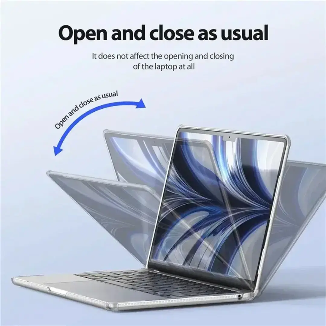 Dux Ducis LCGM Hoes MacBook Air 13" - A1932/A2179/A2337 - Transparant