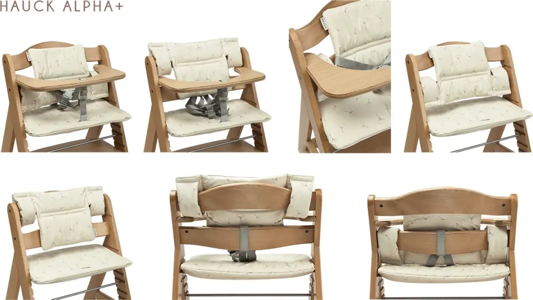 Meyco Baby Ginkgo Stoelverkleiner - Soft Sand