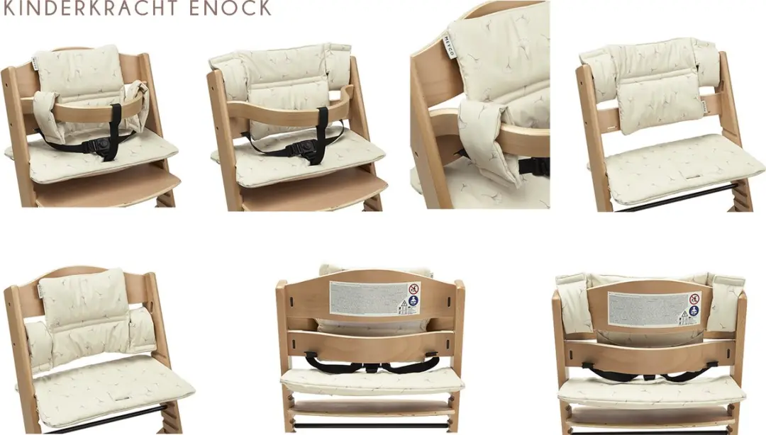 Meyco Baby Ginkgo Stoelverkleiner - Soft Sand