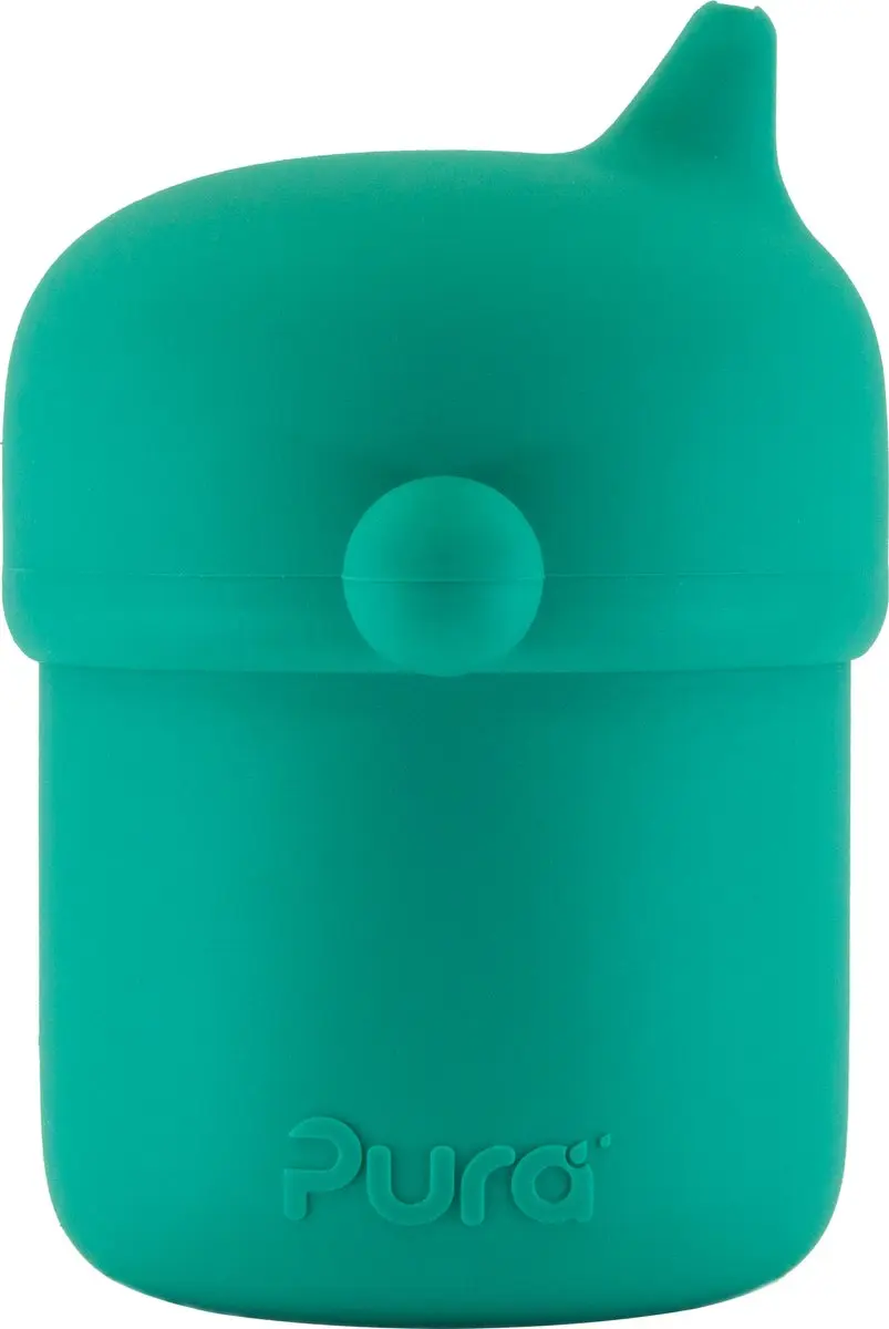 Pura my-my Silicone Tuitbeker & Snack Cup 150ml - Mint