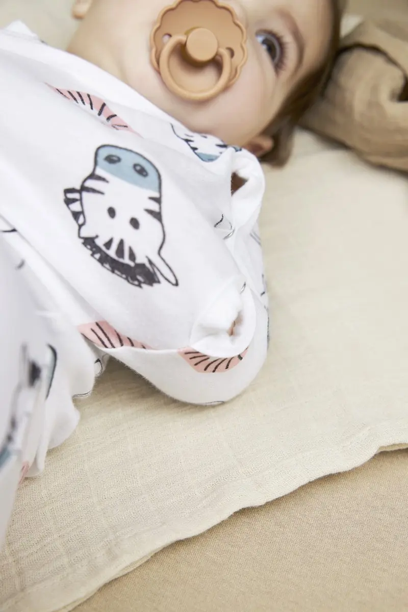 Meyco Baby Animal Inbakerslaapzak 70cm - 0.3 TOG - Multicolor