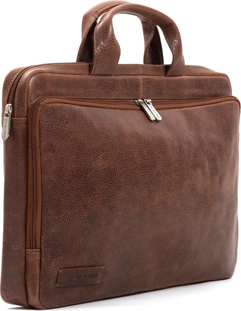 Plevier Zuidas Laptophoes 17 inch - Cognac - MPN 8718546779800