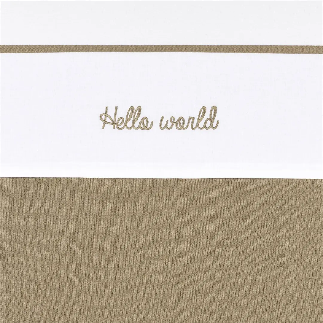 Meyco Baby Hello World Wiegaken 75x100cm