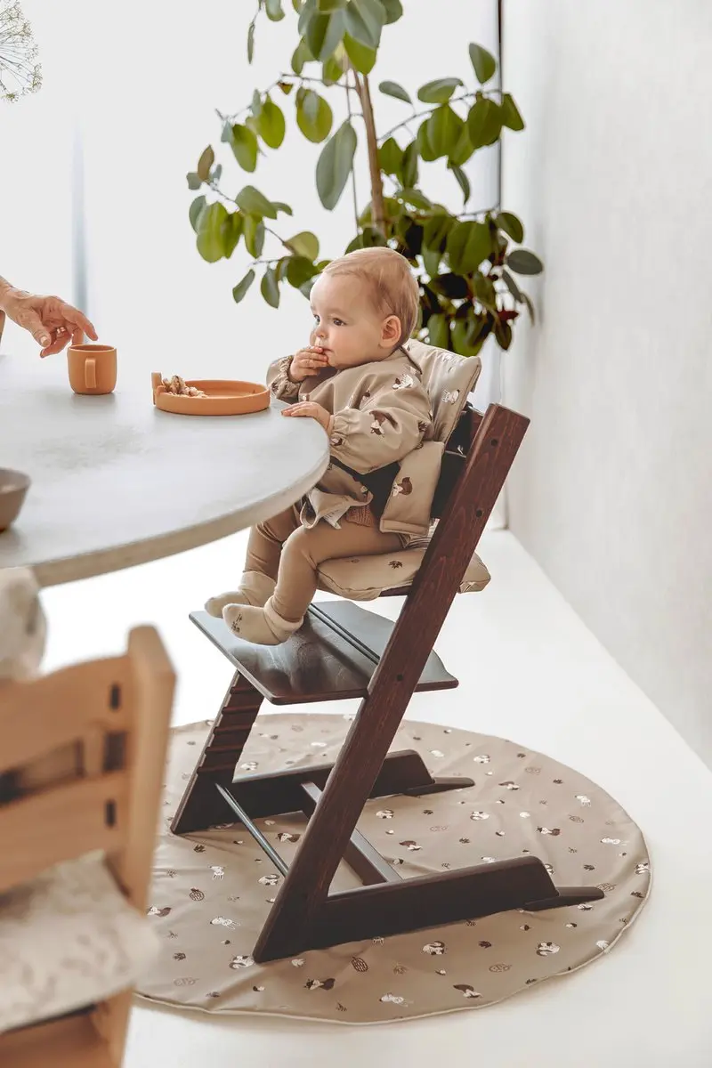 Meyco Baby Forest Animals Knopenmat - ⌀110cm - Sand