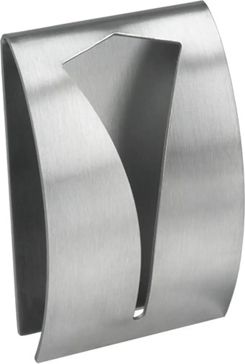 Metaltex Zelfklevende RVS Handdoekhouder