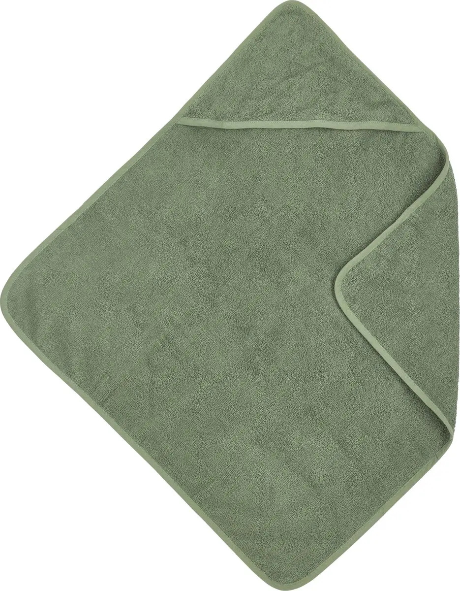 Meyco Baby Badcape Forest Green 75x75cm