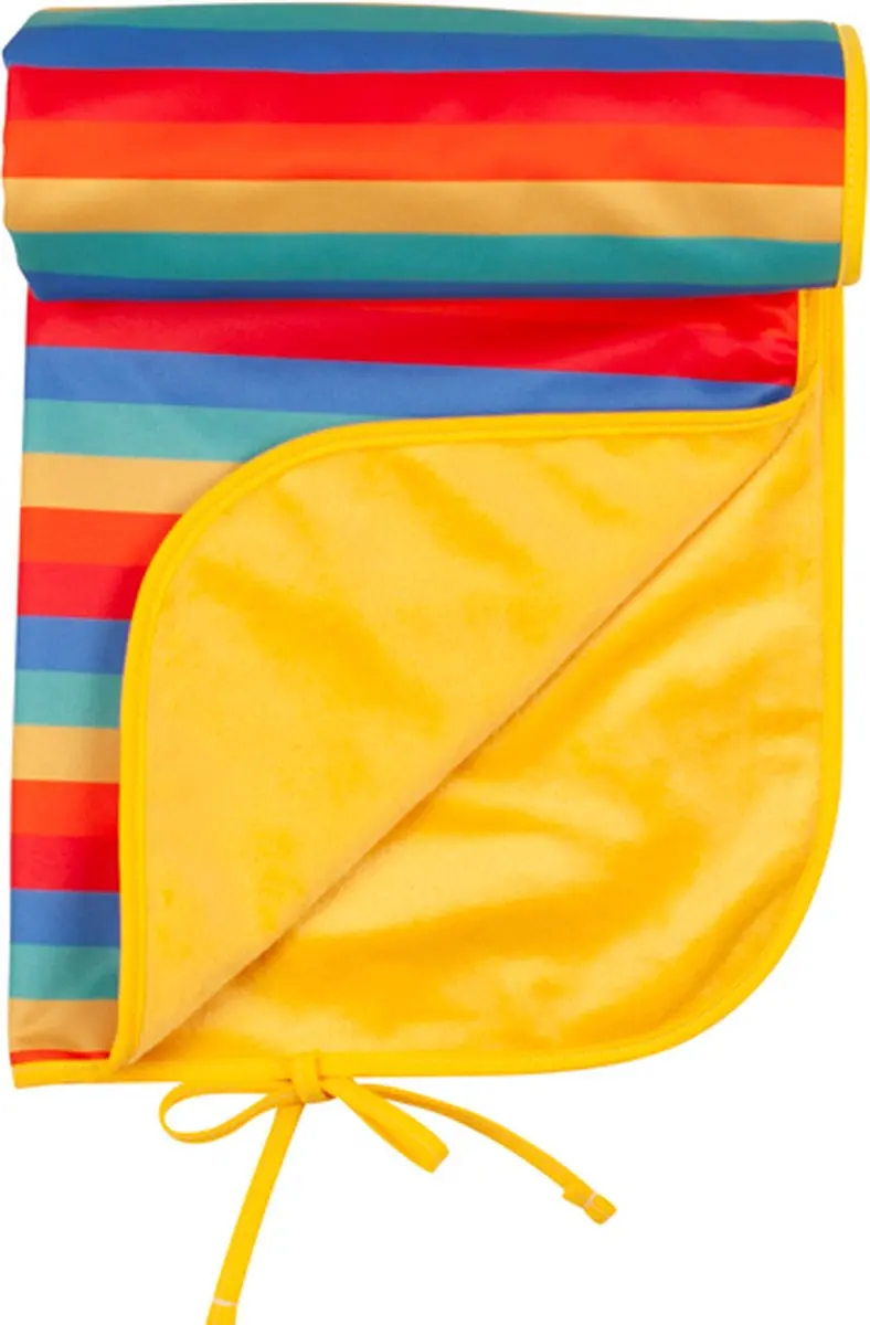 TotsBots Happy Mat Rainbow Stripe