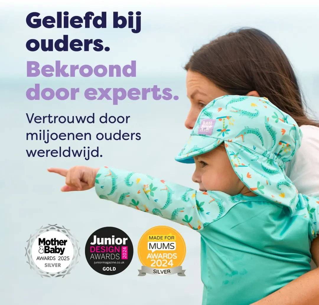 Bambino Mio Herbruikbare Zwemluier 0 - Motief Krokodillen