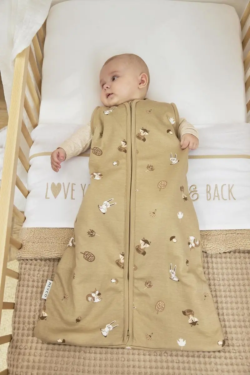 Meyco Baby Forest Animals Slaapzak - 110cm - 2.5 TOG - afbeelding 6 van 6