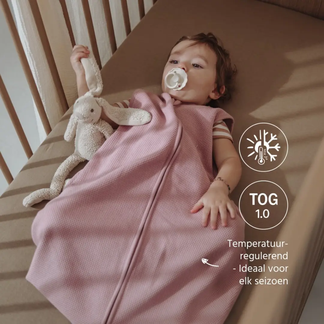 Meyco Baby Slaapzak Classic Purple Pink 110cm - 1.0 TOG