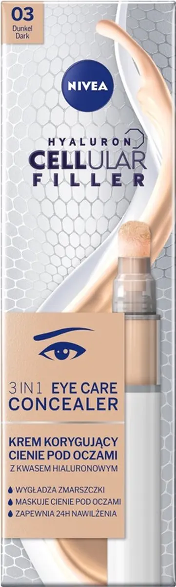 NIVEA Cellular Hyaluron 3-in-1 Oogcontourcreme 4ml