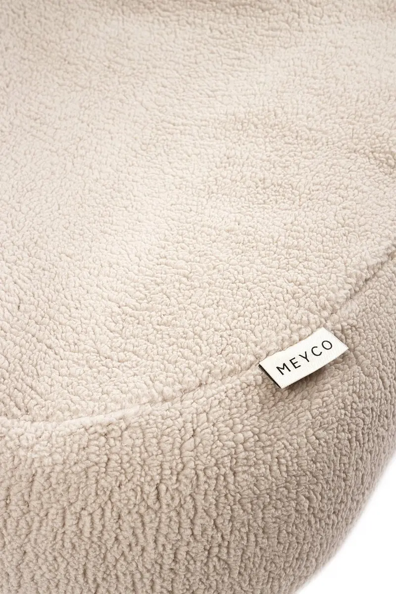 Meyco Baby Teddy Relaxhoes voor Voedingskussen - Sand - afbeelding 6 van 6