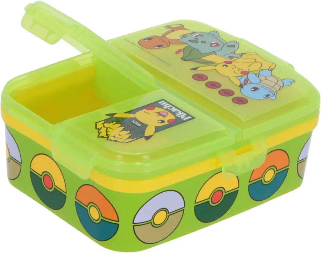 Pokémon Lunchset - Drinkfles & Lunchbox Meerkleurig