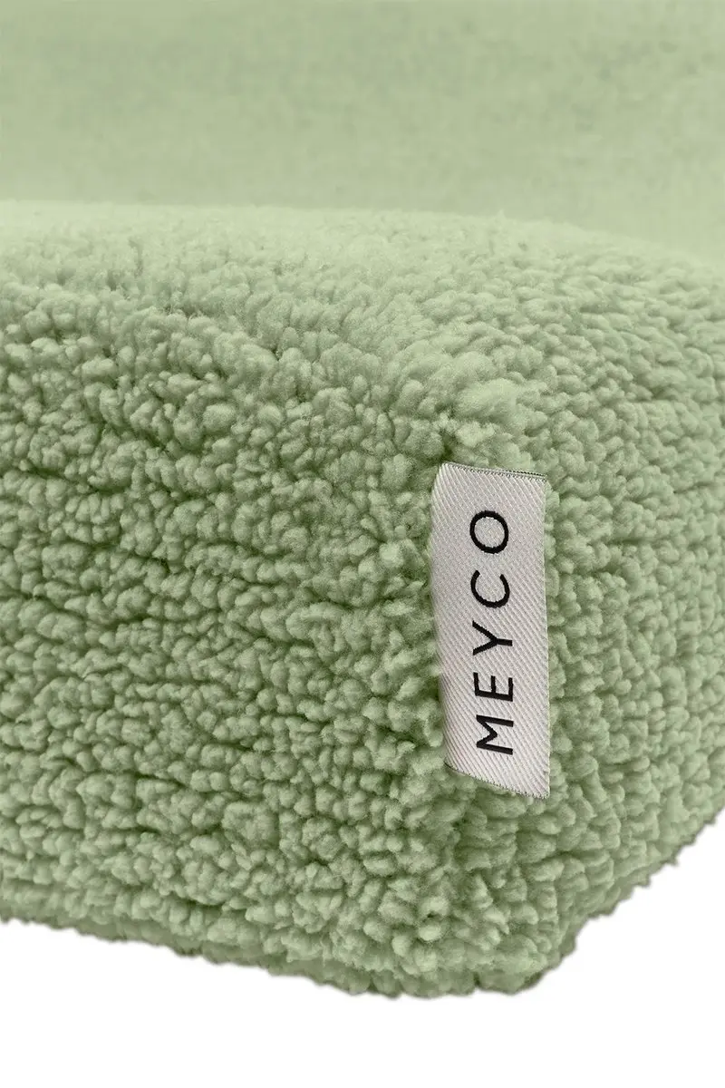 Meyco Baby Teddy Aankleedkussenhoes 50x70cm - Olive Green