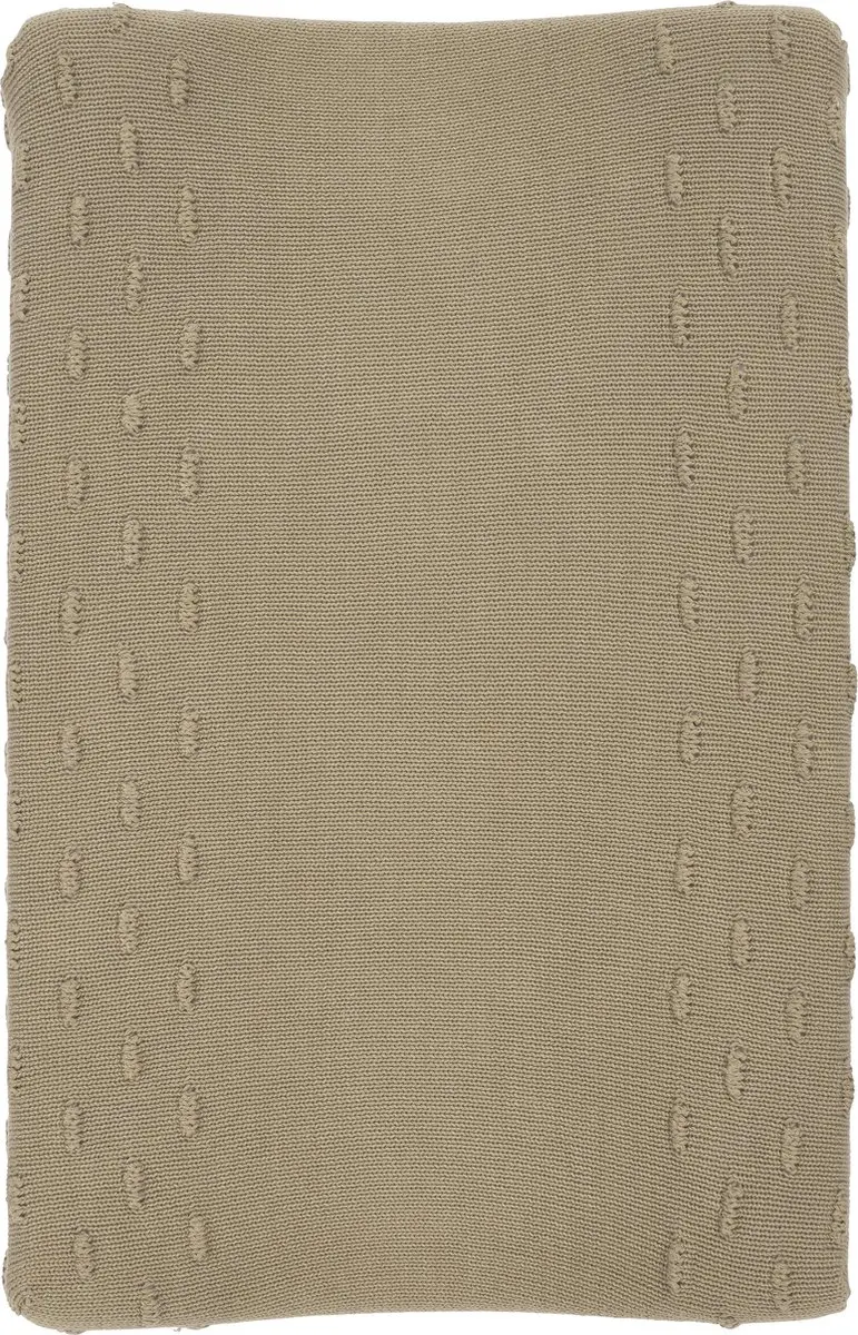 Meyco Baby Knots Aankleedkussenhoes 50x70cm - Taupe