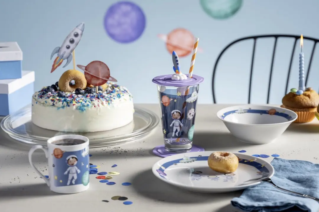 Leonardo AVVENTURA Ruimte Set Kinderservies 3-delig - 022799