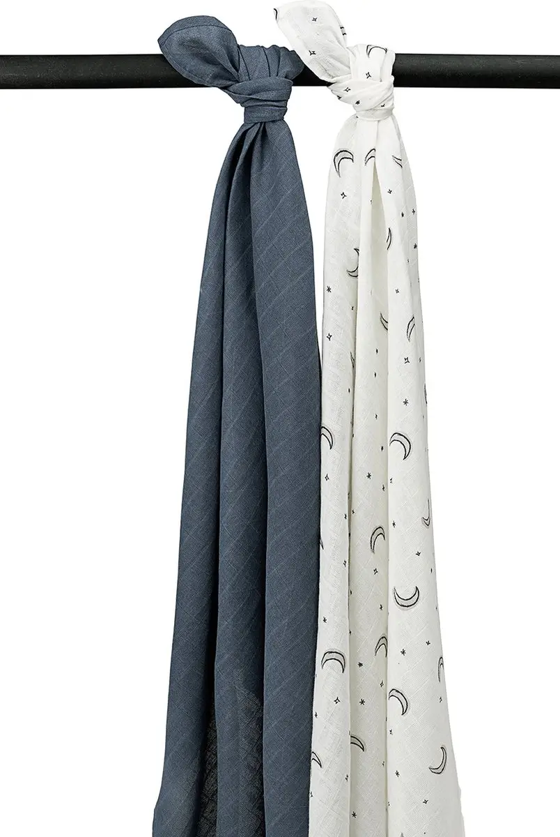 Meyco Baby Moon Swaddle 2-pack