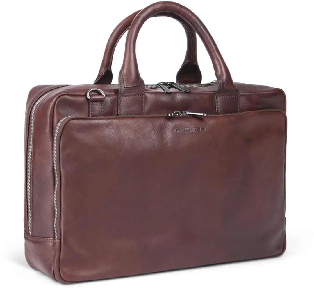 Plevier Bill laptoptas 16 inch bruin.