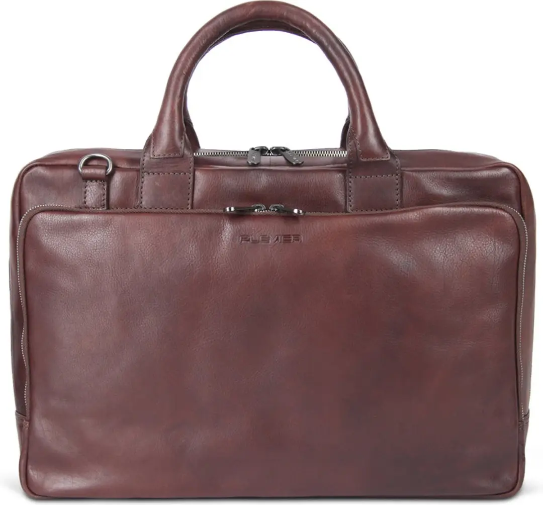 Plevier Bill laptoptas 16 inch bruin.