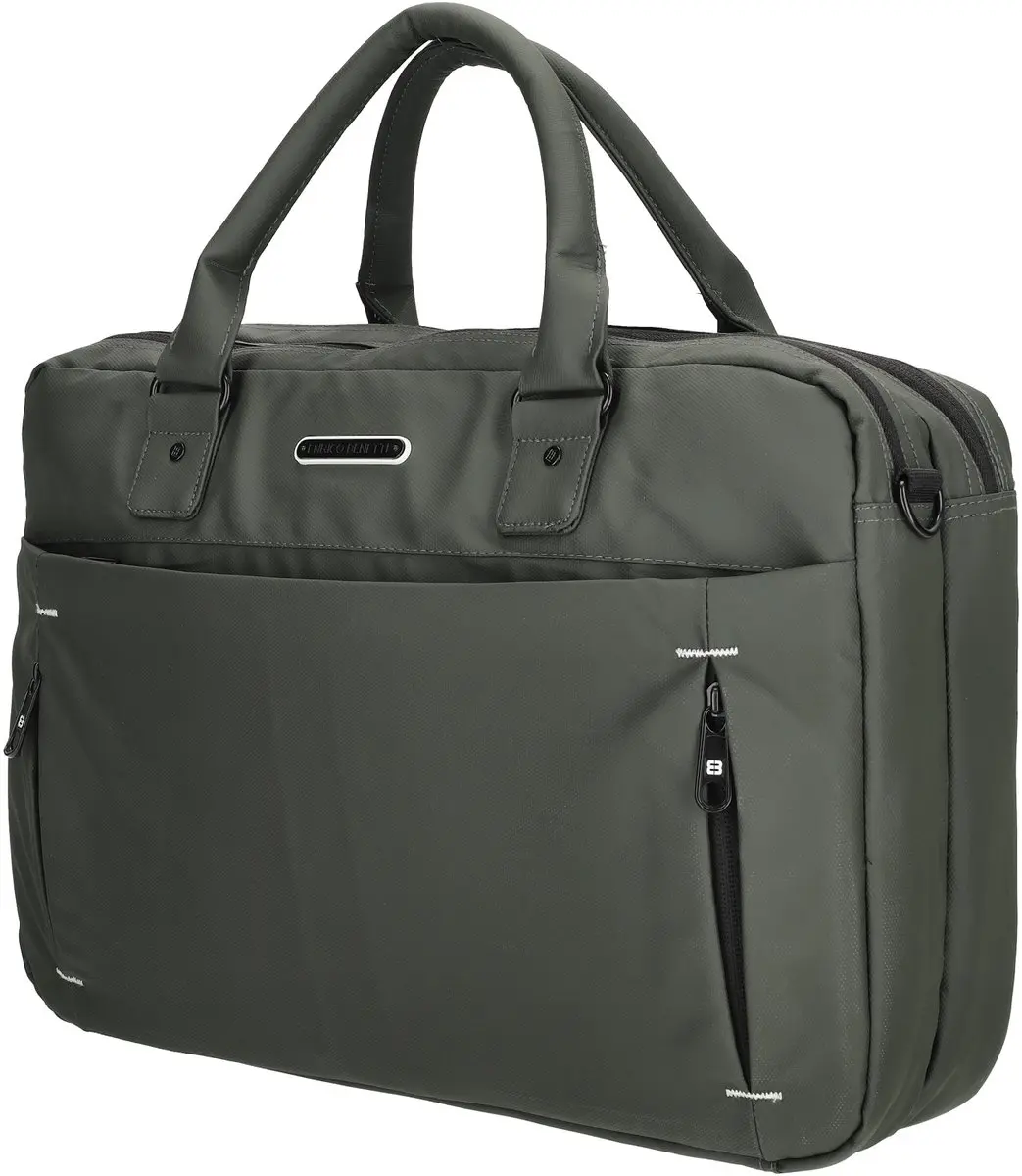 Enrico Benetti Northern Laptoptas 17" - Groen