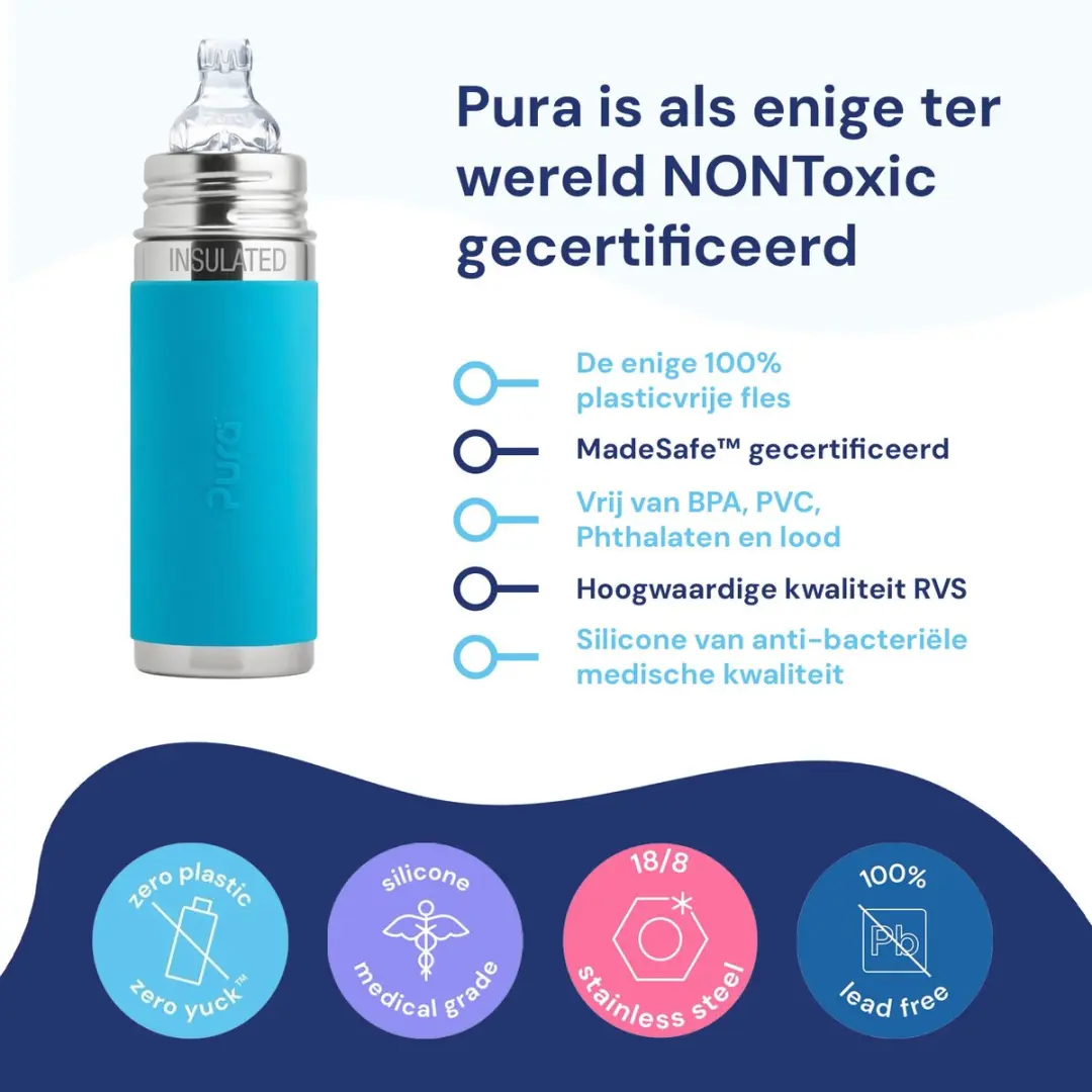 Pura Thermos Tuitfles 260ml - Aqua