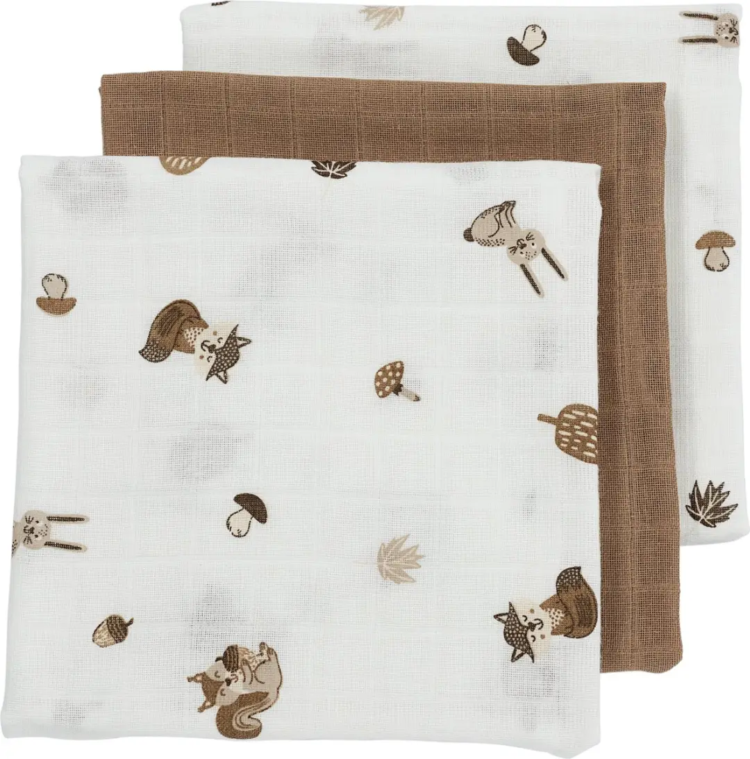 Meyco Baby Forest Animals Hydrofiele Doeken 70x70cm