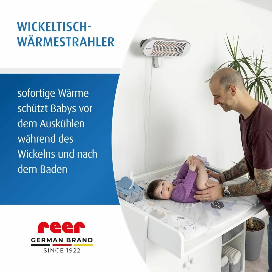Reer HeatCare+ Commode Verwarmer Wit