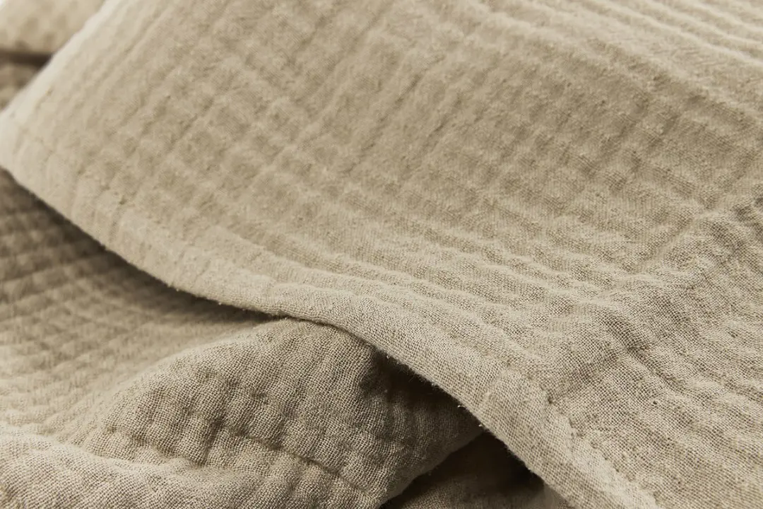 Meyco Baby Uni Ledikantlaken 100x150cm - Sand - 0.3 TOG
