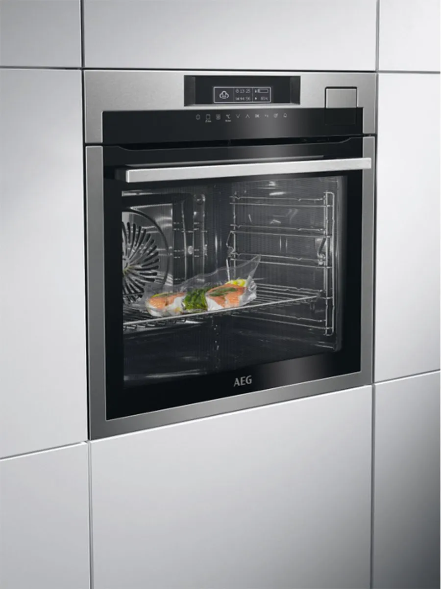 AEG BSE792220M Inbouw Stoomoven 70L - Roestvrijstaal