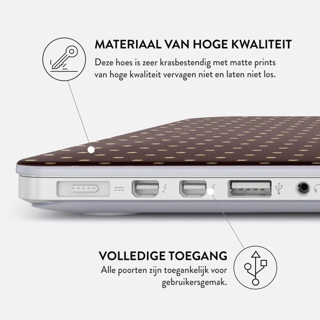 Burga Hardshell Cover MacBook Pro 14" - Sorry Busy