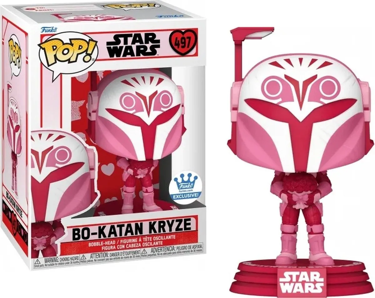 Funko Pop! Star Wars Bo Katan - Roze Tafelmodel