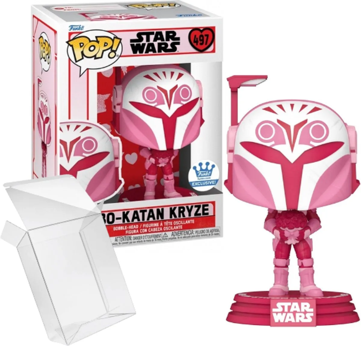 Funko Pop! Star Wars Bo Katan - Roze Tafelmodel