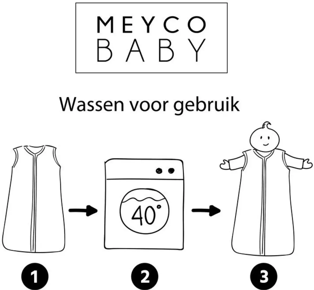 Meyco Baby Uni Zomer Slaapoverall Jumper 104cm - Soft Sand