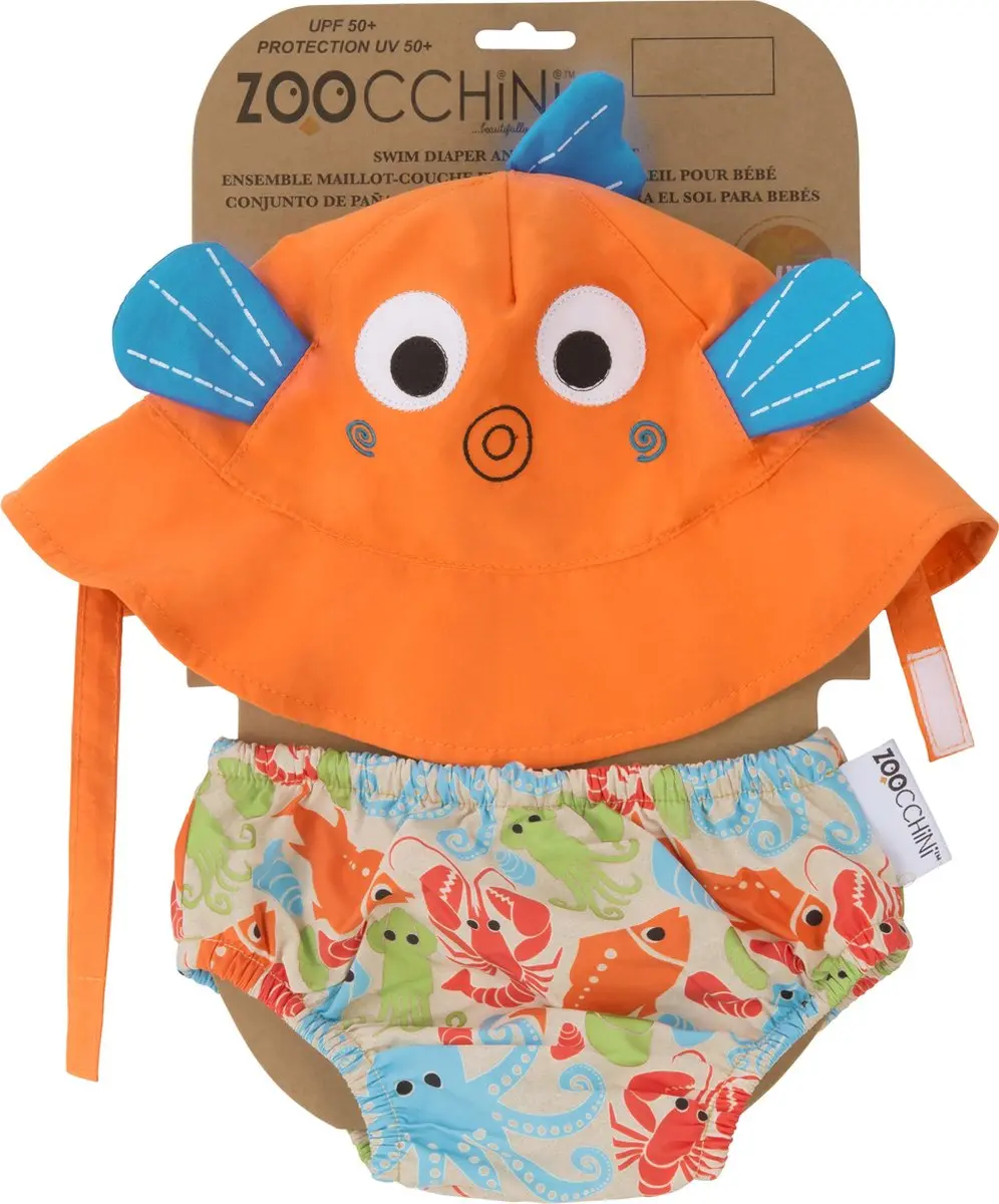 Zoocchini Sushi the Tropicak Fish Zwemsetje - Maat S