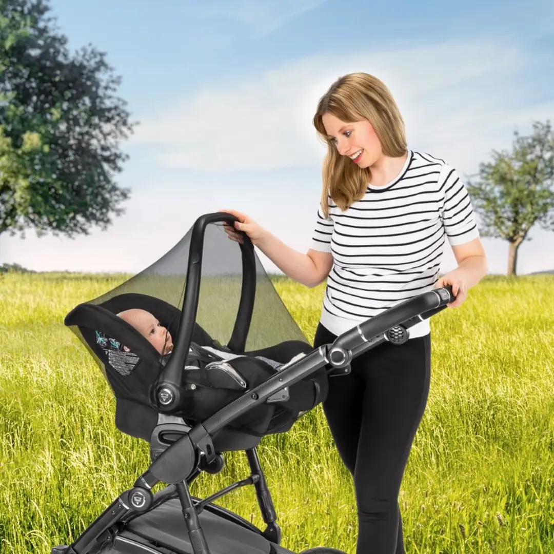 Reer BiteSafe Insectenbescherming Autostoel - Zwart