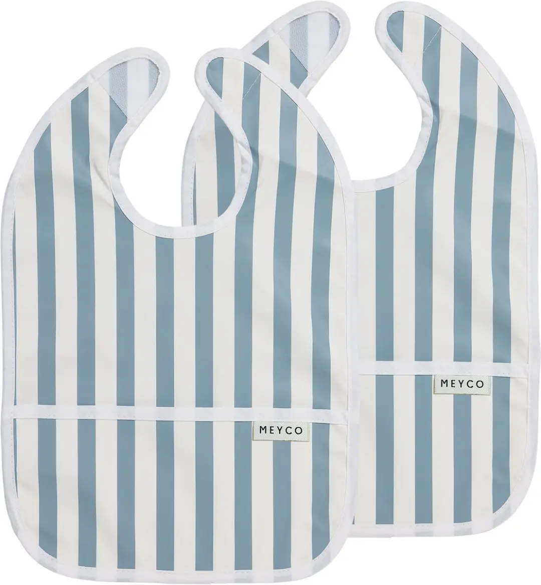 Meyco Baby Fat Stripe Slab Met Opvangbakje