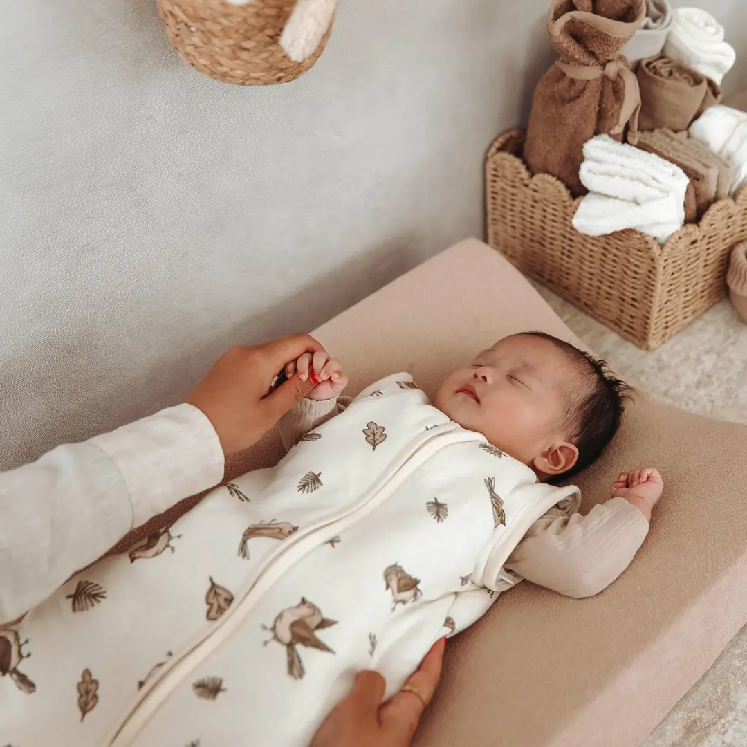 Meyco Baby Uni Aankleedkussenhoes 2-pack - 50x70cm Sand - afbeelding 6 van 6