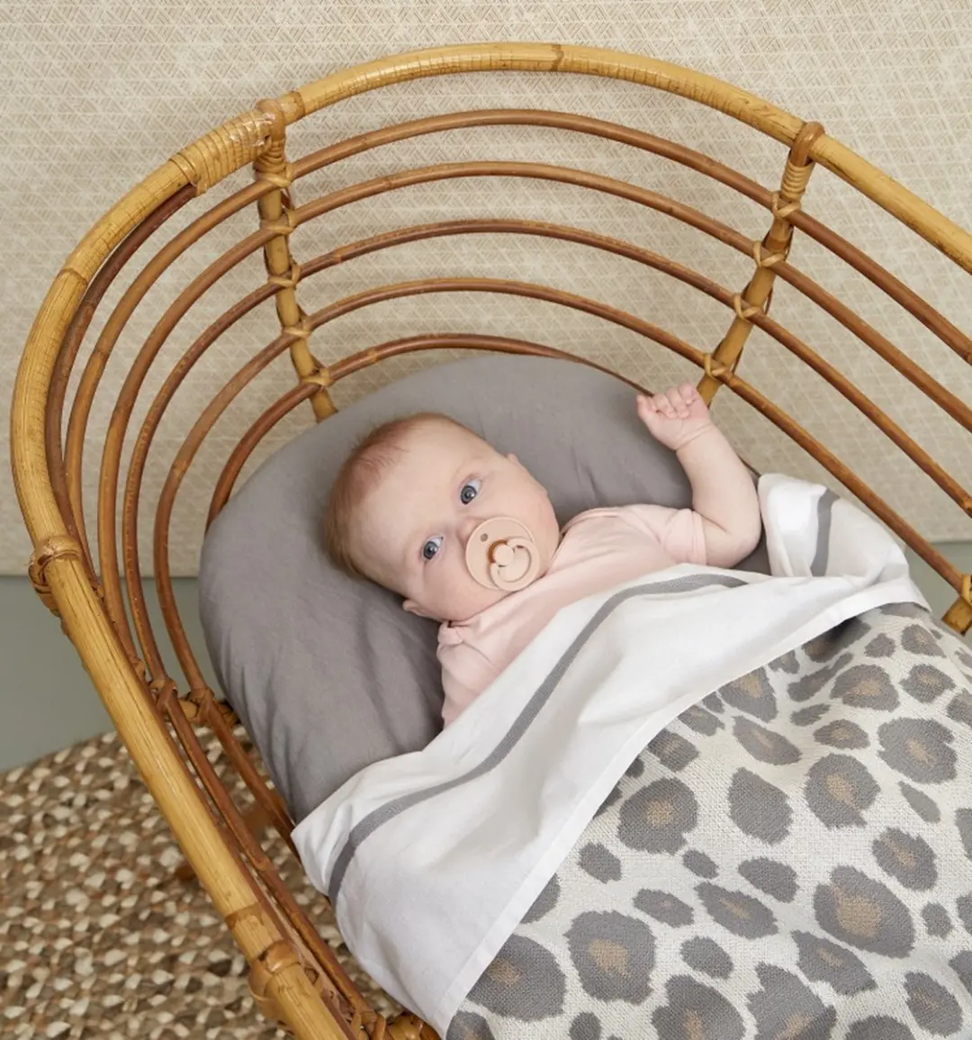 Meyco Baby Panter Ledikantdeken 100x150cm - Multi