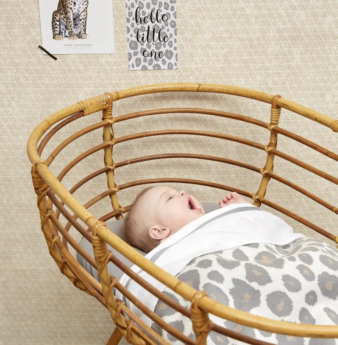 Meyco Baby Panter Ledikantdeken 100x150cm - Multi